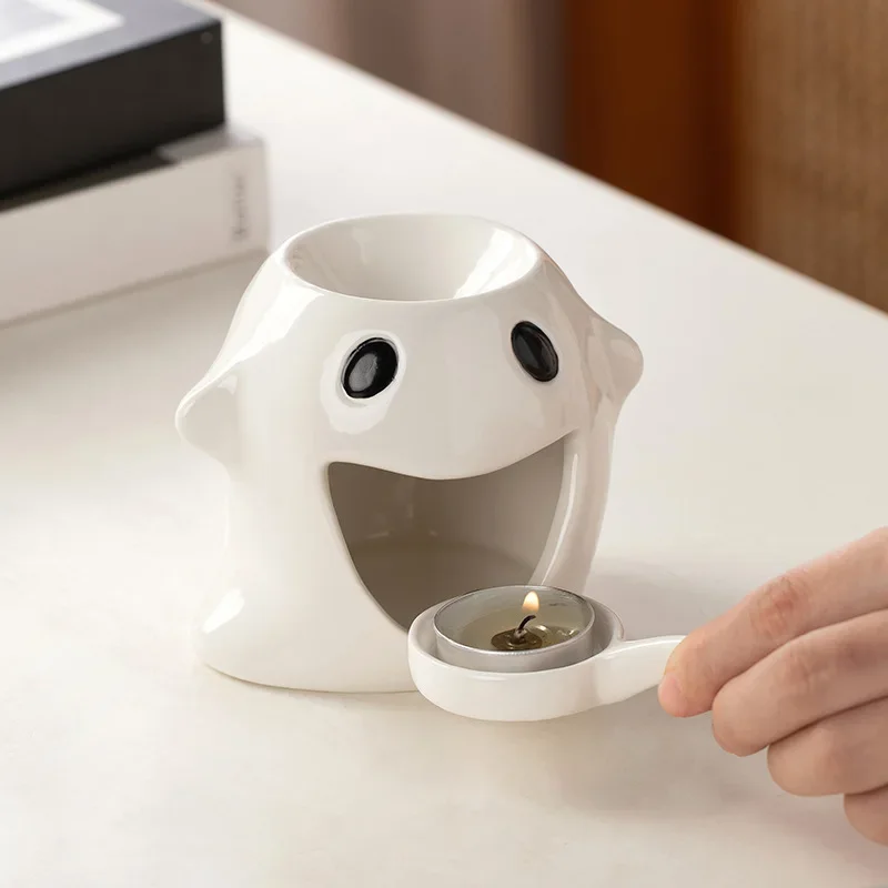 Perfume Fragrance Holder - เตาเผาเครื่องหอมเซรามิกแบบร้อน ปี 2025 เตาเผาน้ำมันหอมระเหยเซรามิก เครื่องอุ่นกลิ่นหอม ที่วางเทียนทีไลท์