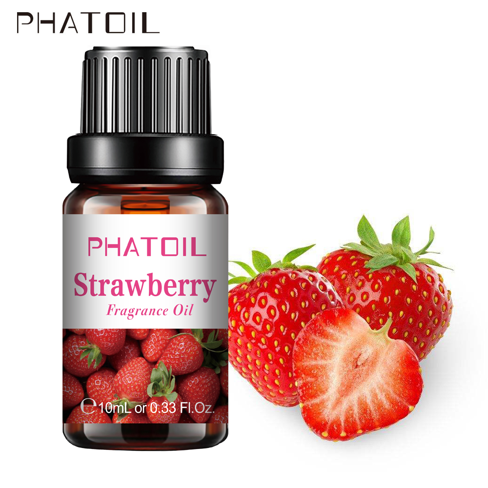 Passion Fragrance Perfume - PHATOIL 10ml สตรอเบอร์รี่น้ํามันหอมระเหยผลไม้น้ําหอมมะพร้าวส้มเขียวหวานมะม่วง Passion ผลไม้แตงโมมะนาว Fig