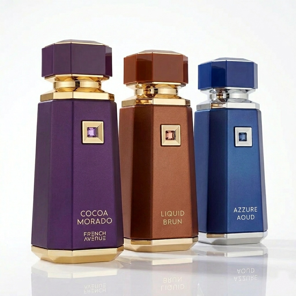 Perfume Alcohol Fragrance - น้ำหอมกลิ่นอาราบิกตะวันออก ติดทนนาน กลิ่นเฟรนช์อเวนิว ลิควิด บรุน อาซัวร์
