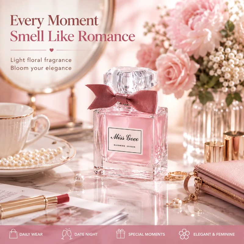 น้ำหอมฟลอรัลสวีทฮาร์ท ขนาด 50  - Perfume Alcohol Fragrance บทวิจารณ์และราคา