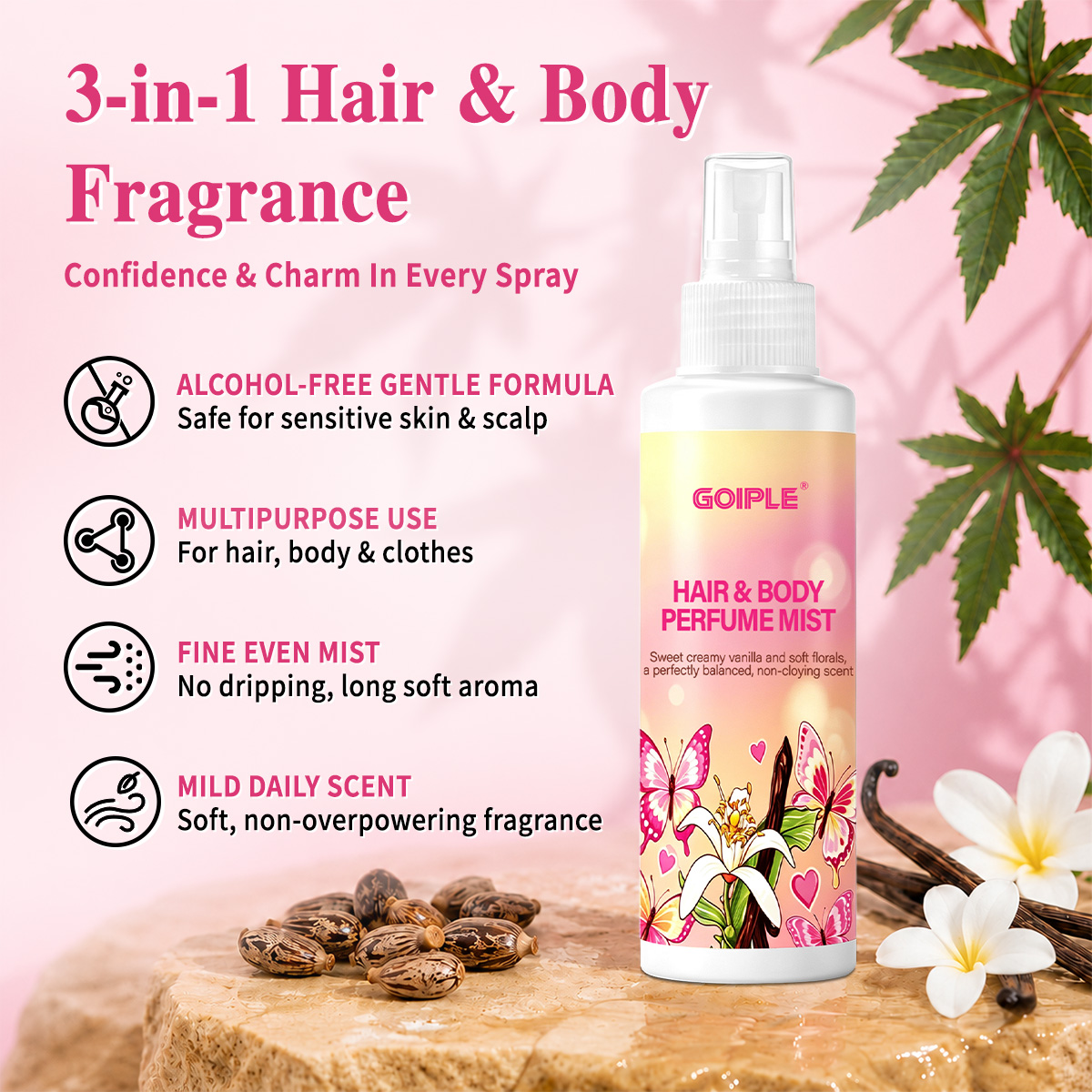 สเปรย์น้ำหอมสำหรับผมและผิวกาย  - Perfume Aroma Fragrance บทวิจารณ์และราคา