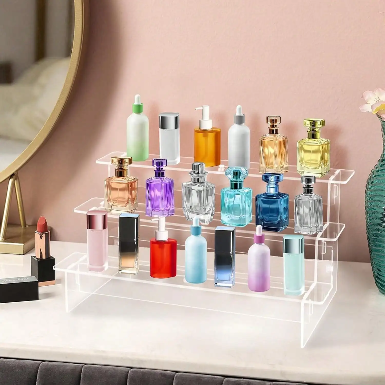 อะคริลิค Risers น้ําหอม Organi - Perfume Fragrance Holder บทวิจารณ์และราคา
