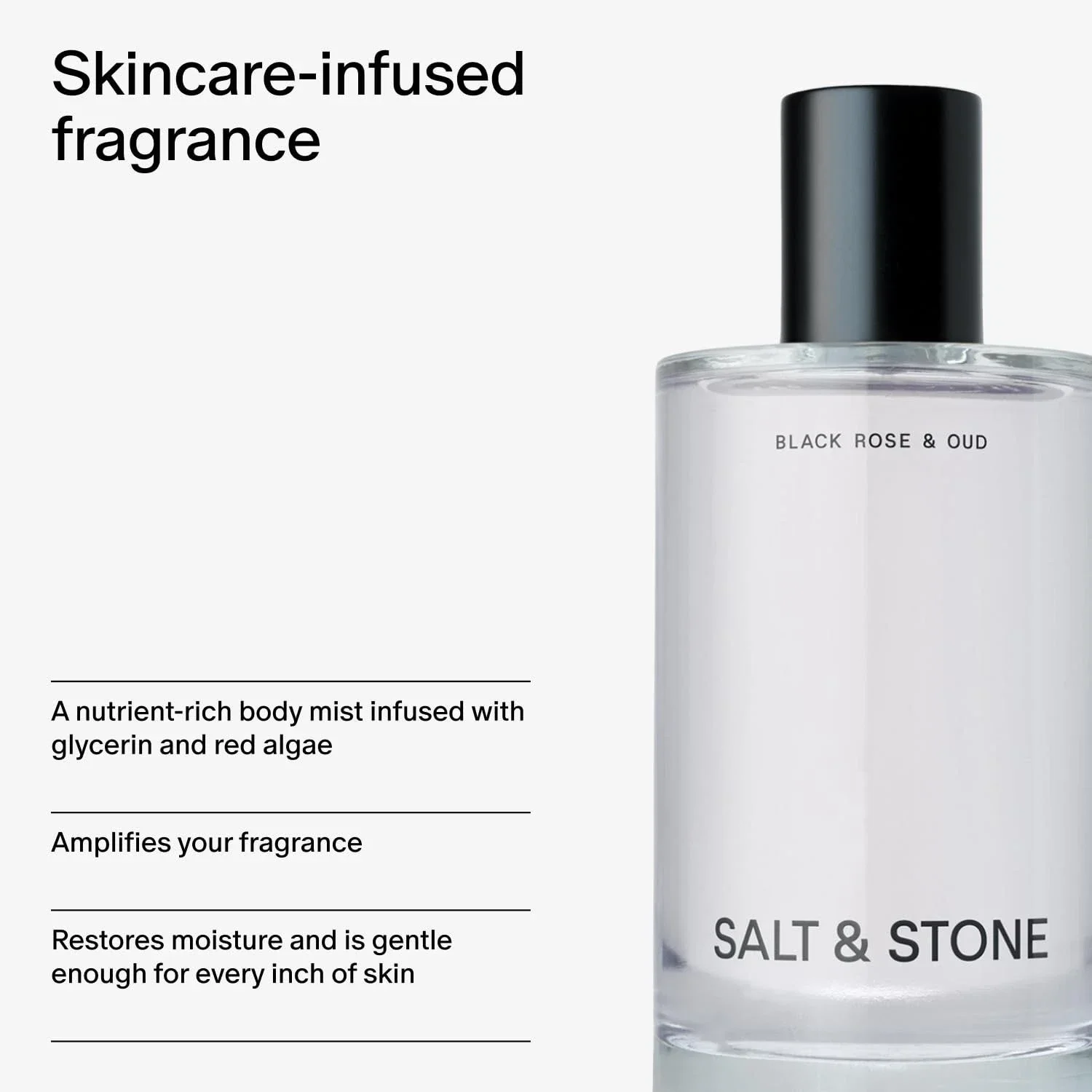 SALT & STONE แบล็คโรส & อู๊ด โ - Perfume Fragrance For Women บทวิจารณ์และราคา