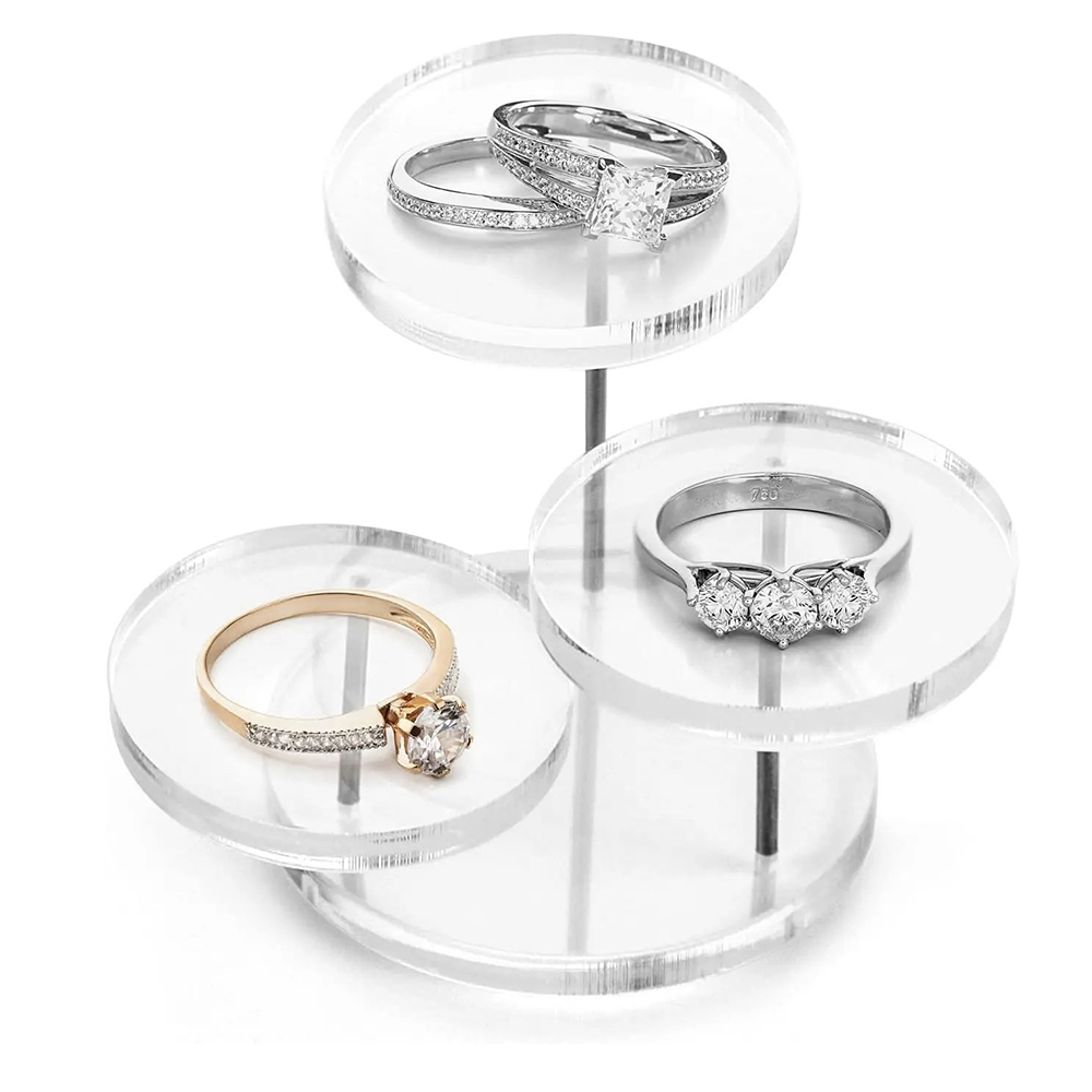 แท่นโชว์อะคริลิคใสหลายชั้นทรงส - Perfume Fragrance Holder บทวิจารณ์และราคา