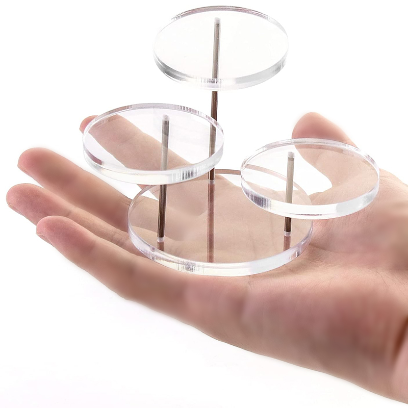 แท่นโชว์อะคริลิคใสหลายชั้นทรงส - Perfume Fragrance Holder บทวิจารณ์และราคา