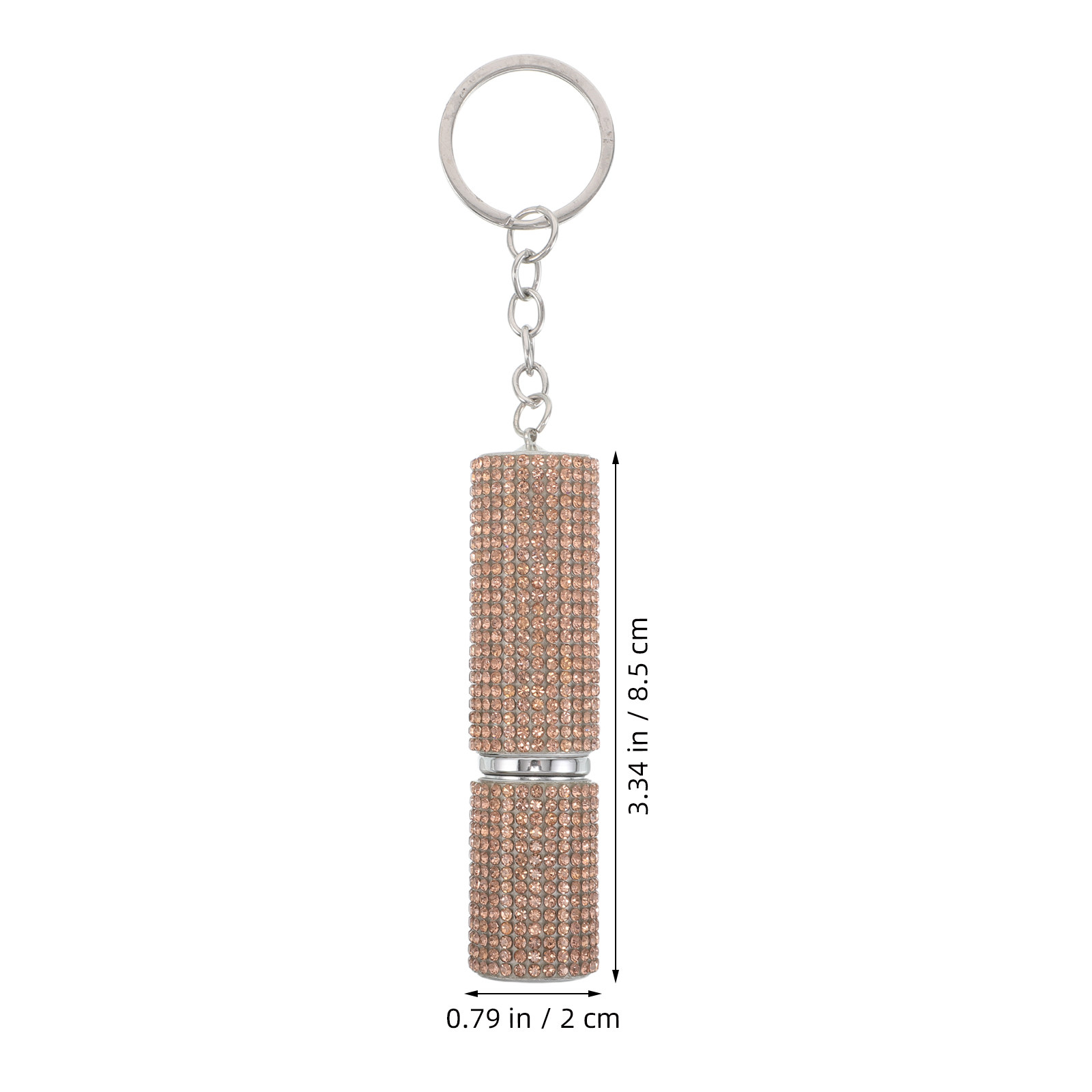 พวงกุญแจขวดน้ำหอมประดับเพชรเที - Perfume Fragrance Holder บทวิจารณ์และราคา
