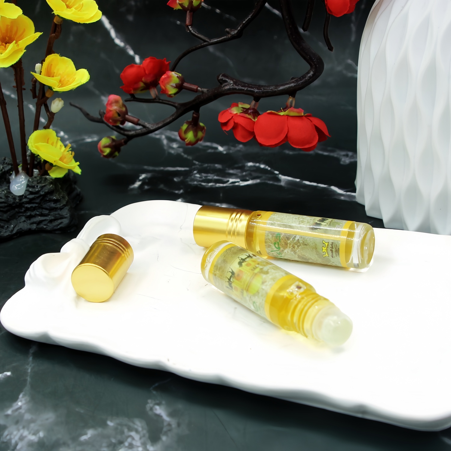 น้ำหอมส่วนตัวแบบน้ำมัน 3 ชิ้น  - Fragrance Perfume In Dubai บทวิจารณ์และราคา