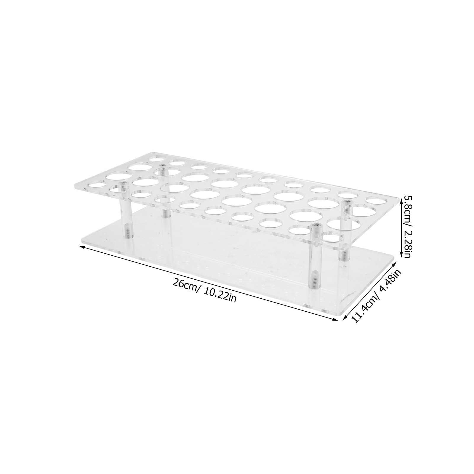 ชั้นวางน้ำหอมอะคริลิกใส 36 ช่อ - Perfume Fragrance Holder บทวิจารณ์และราคา