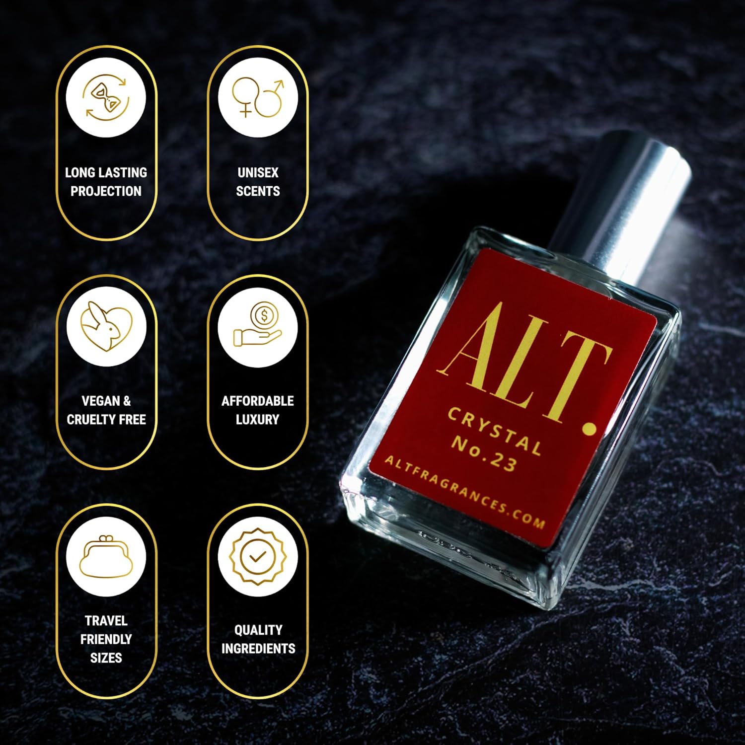 ALT Crystal No.23 Extrait De P - Perfume Alcohol Fragrance บทวิจารณ์และราคา