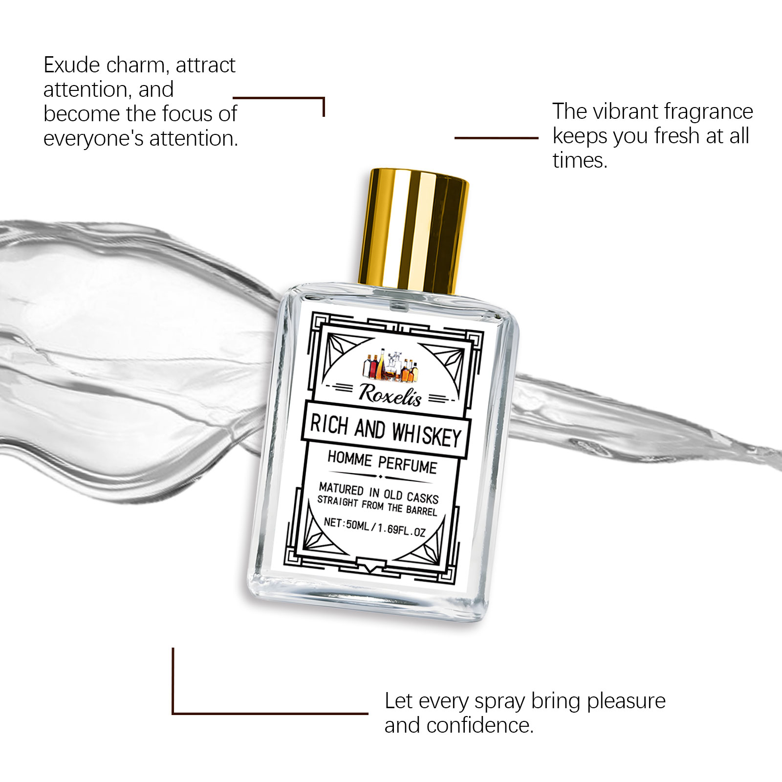 น้ำหอม Roxelis 50 มล. กลิ่น Ch - Perfume Alcohol Fragrance บทวิจารณ์และราคา