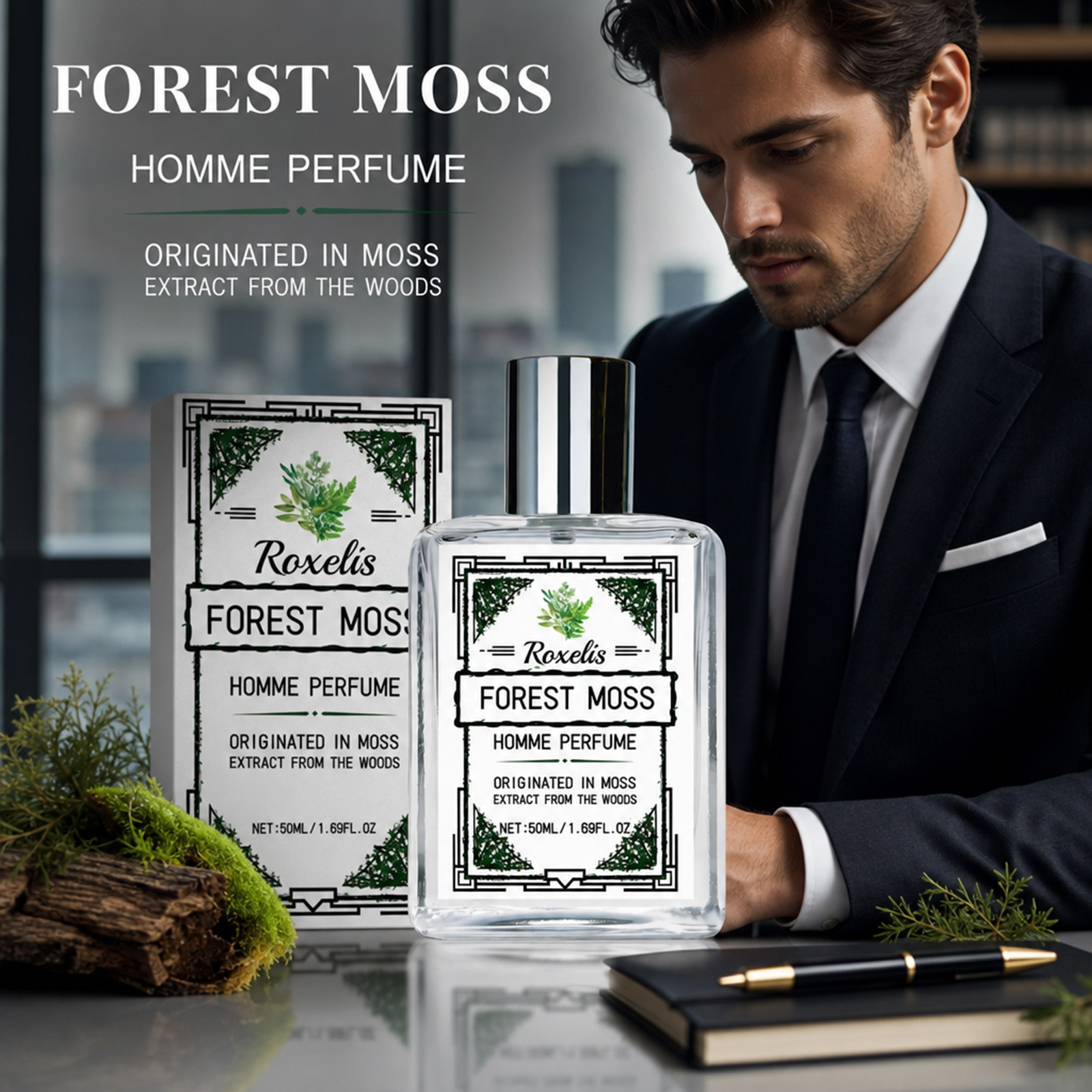น้ำหอมกลิ่นป่าไม้และวิสกี้ เพื - Perfume Alcohol Fragrance บทวิจารณ์และราคา